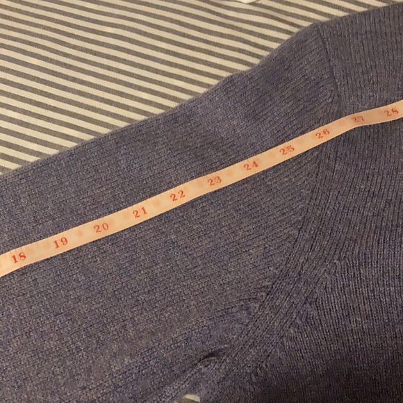 Giasone wool cashmere vneck sweater lavender - Picture 15 of 16